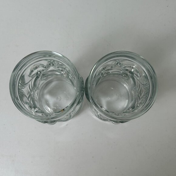 Anchor Hocking Screaming Tiki Glass Set of 2 Glasses Hawaiian Polynesian Tumbler - Picture 3 of 7